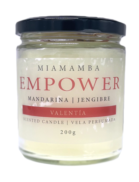 Vela Estimulante de Jengibre y Mandarina EMPOWER (200g)